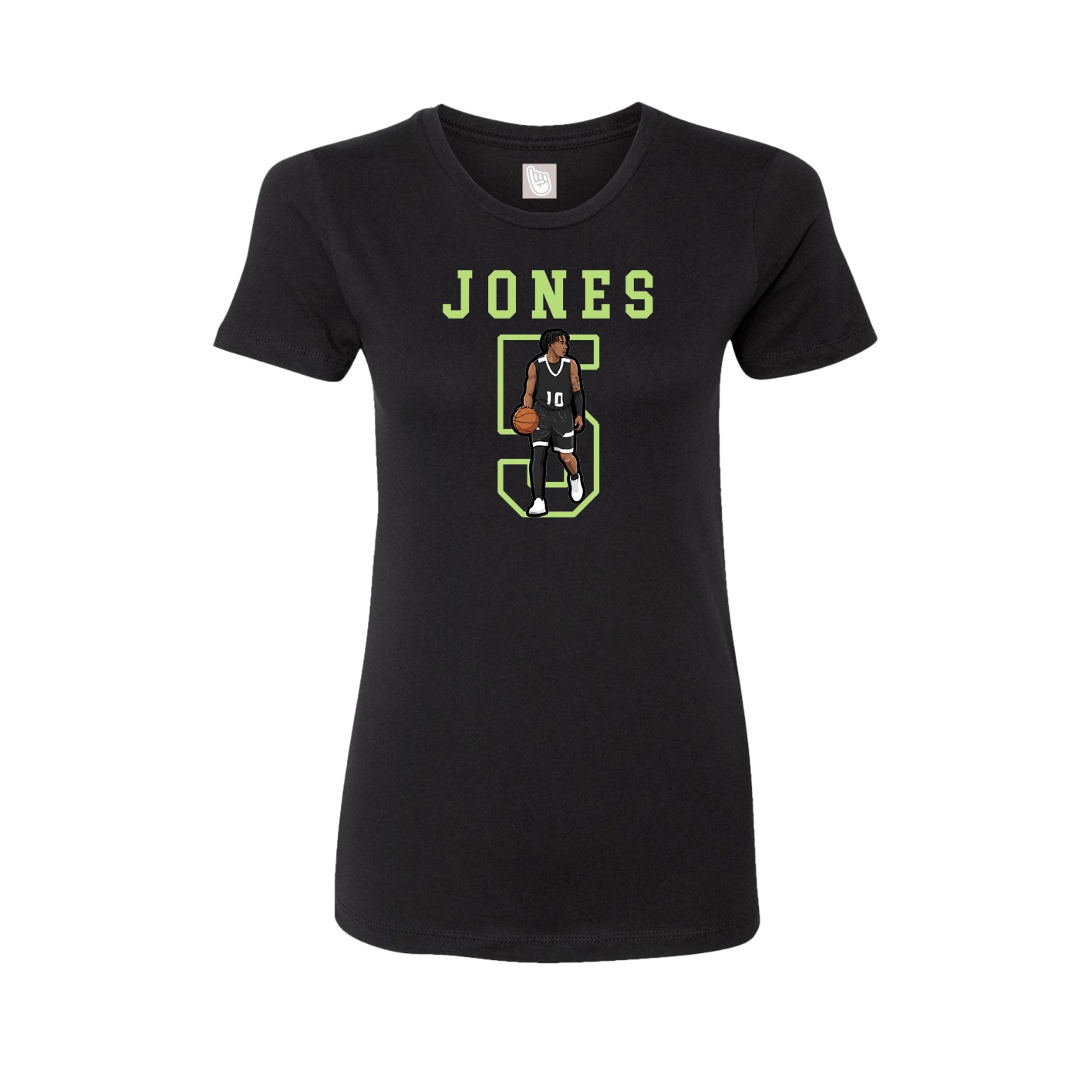 Fitted Women's Tee — Shirsey in Black