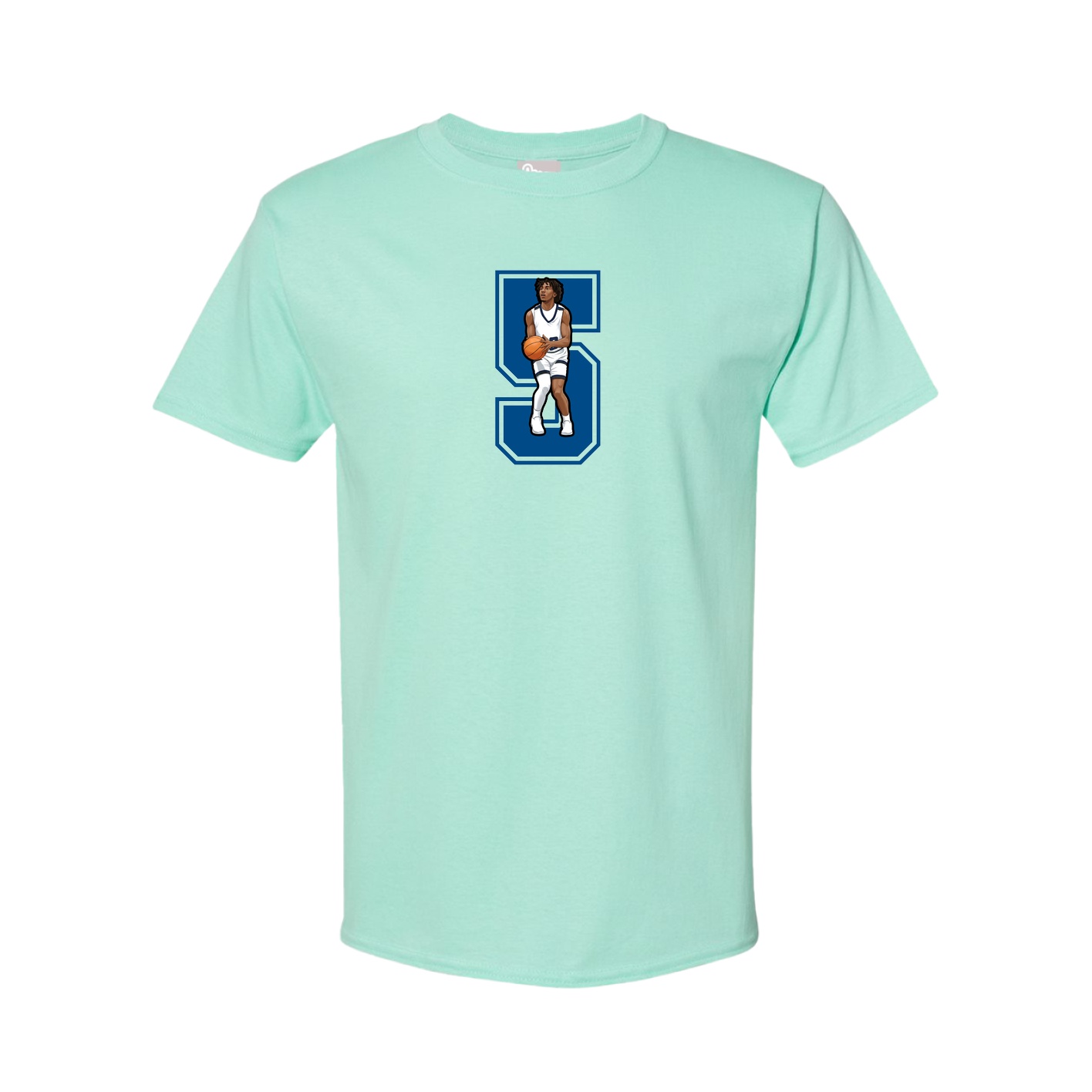 Tee — Number in Green