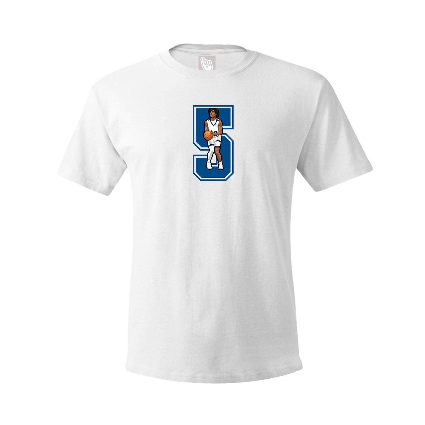 Tee — Number in White