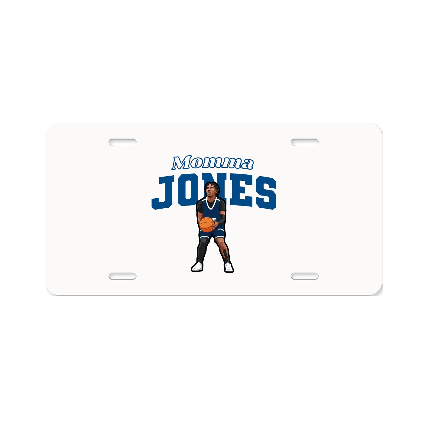 License Plate — Mothers Day Block in Classic