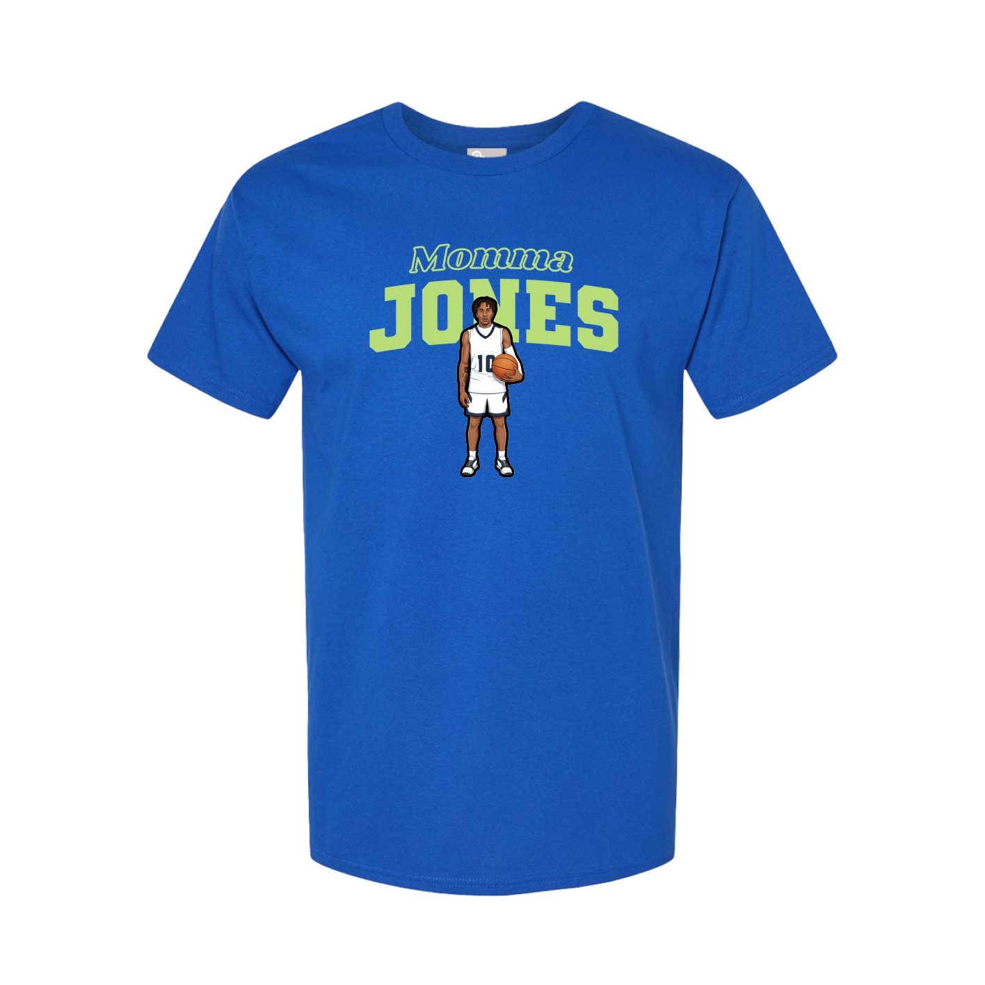 Youth Tee — Mothers Day Block in Royal