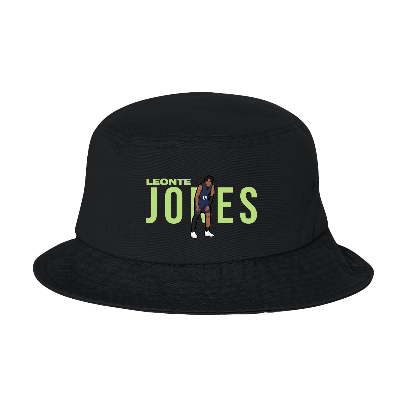 Bucket Cap — Player Name in Black