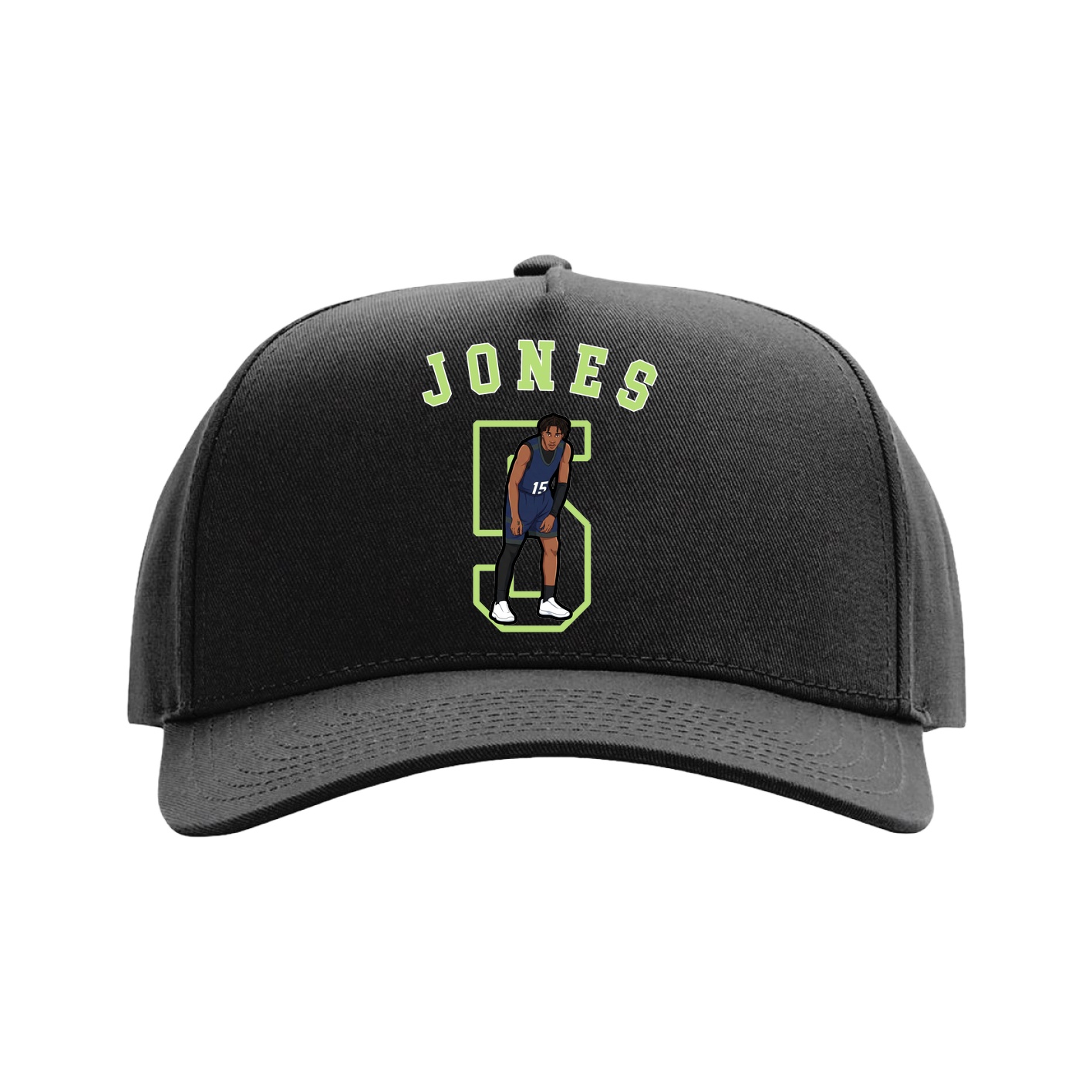 Full Fabric Five-Panel Champ Cap
