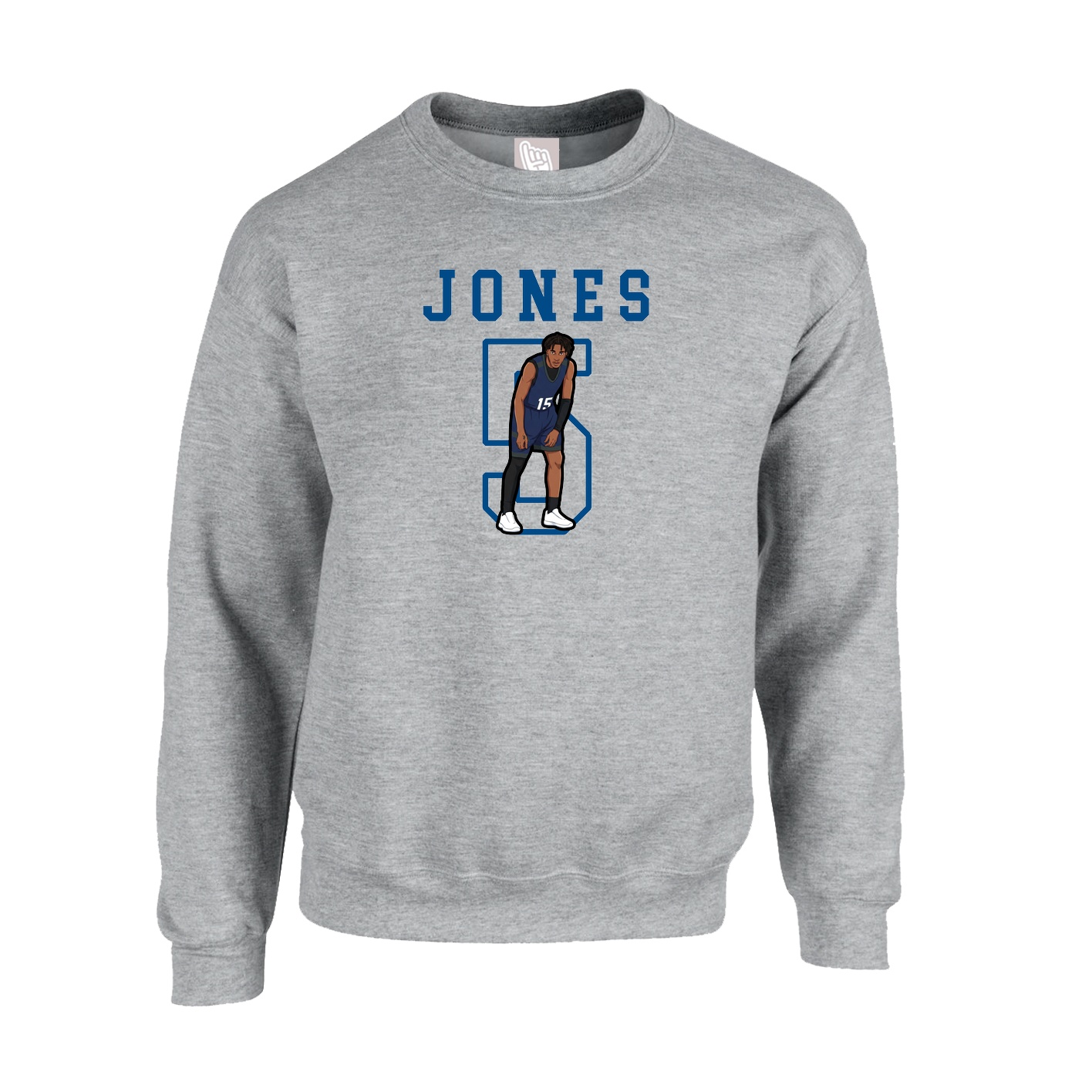 Fleece Crew — Shirsey in Grey