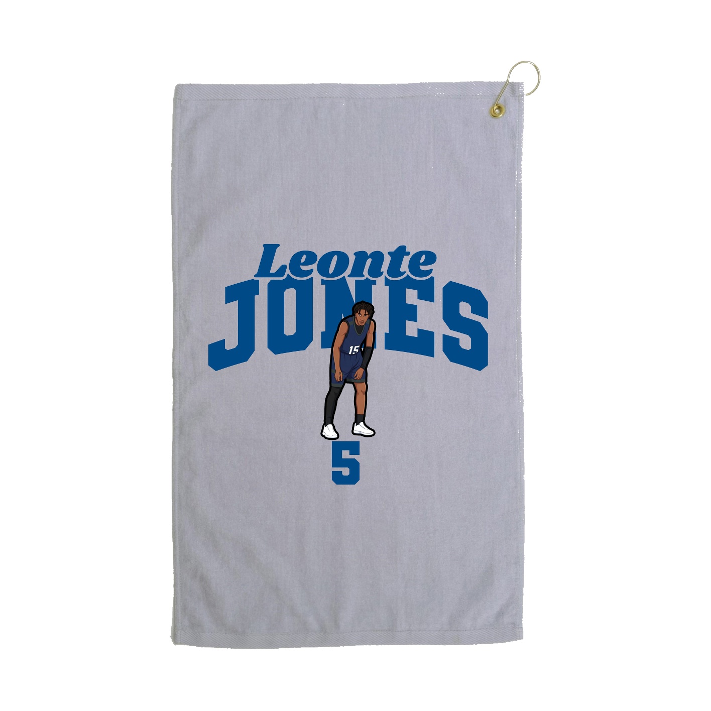 Golf Towel — Signature Arch in Grey