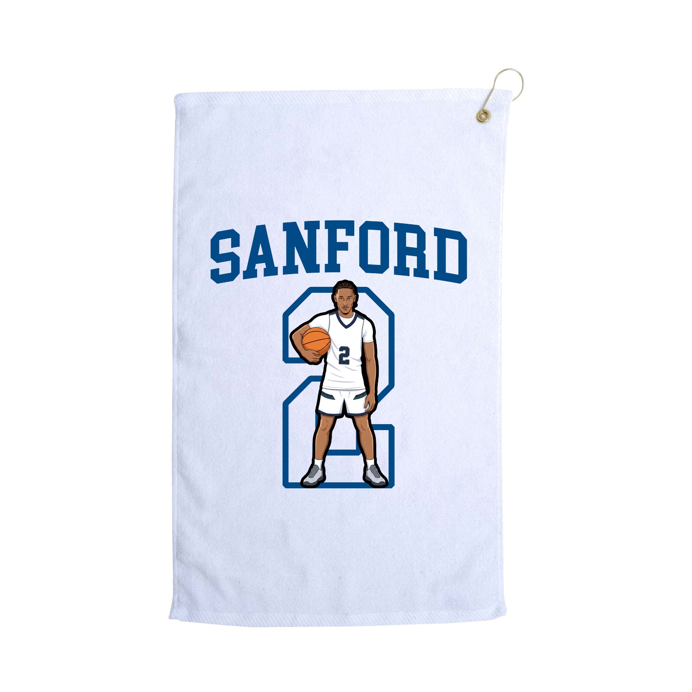Golf Towel — Shirsey in White