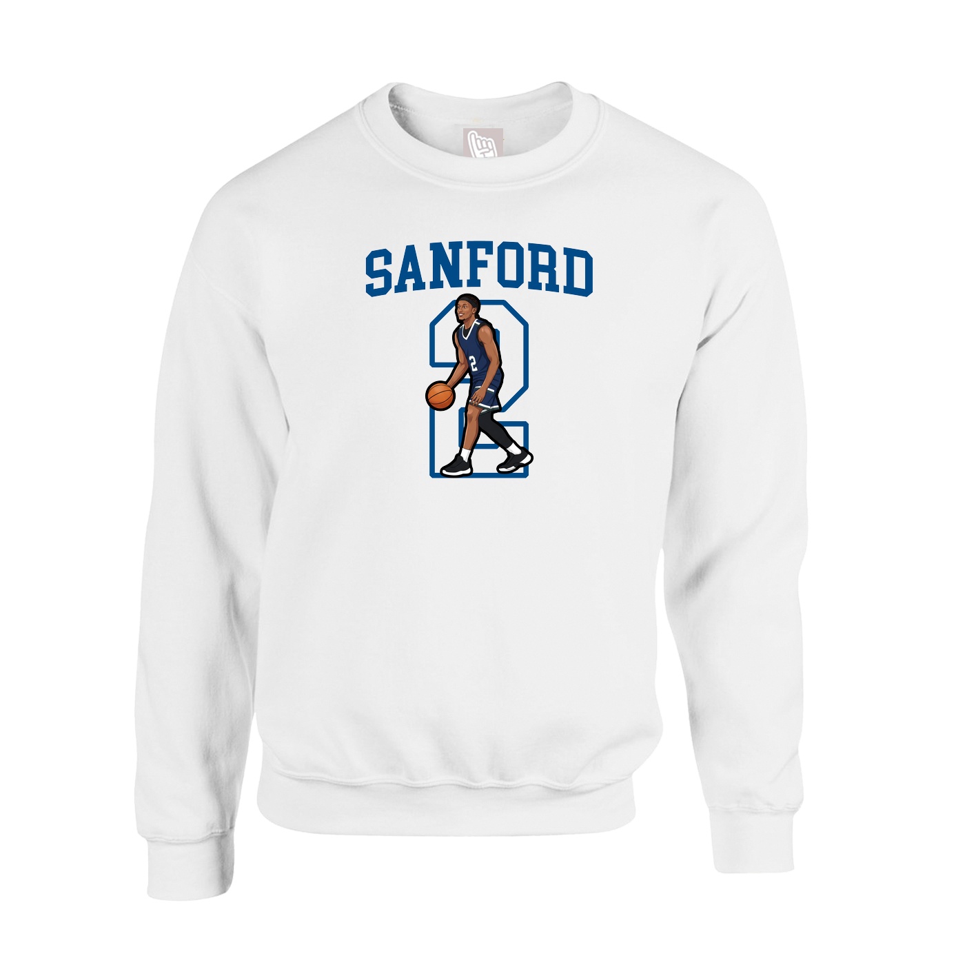 Fleece Crew — Shirsey in White