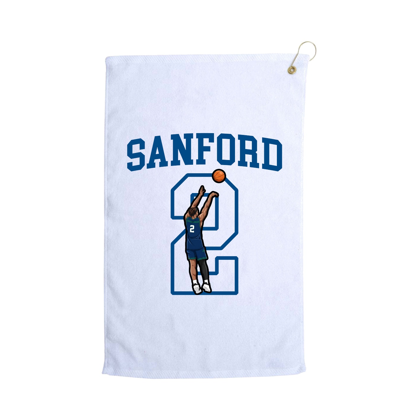 Golf Towel — Shirsey in White