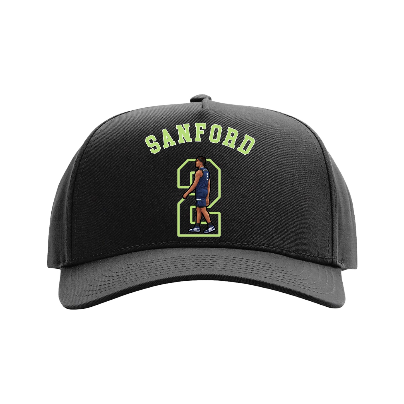Full Fabric Five-Panel Champ Cap