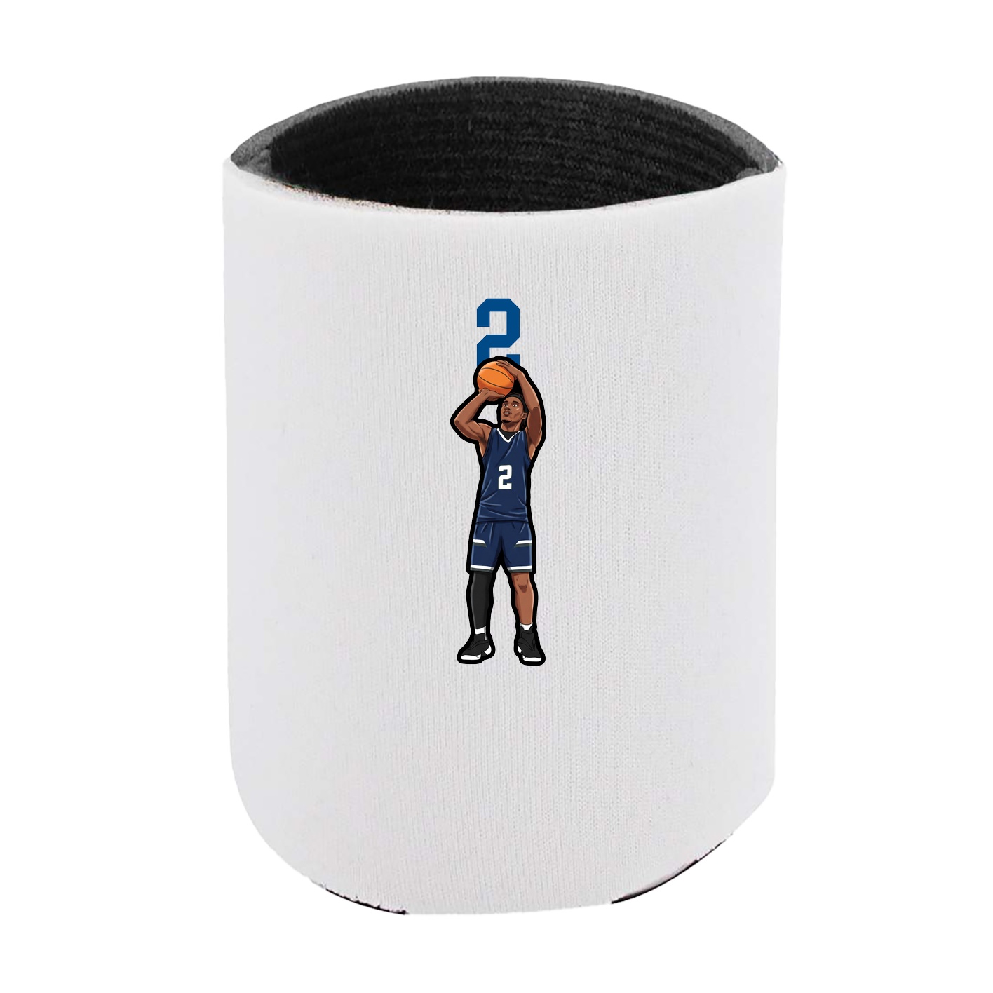 Can Holder — Number Top in White