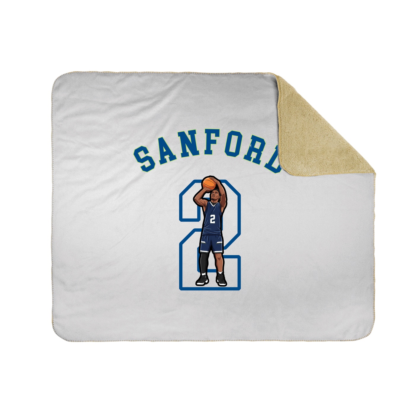 Throw Blanket — Shirsey Arch in White