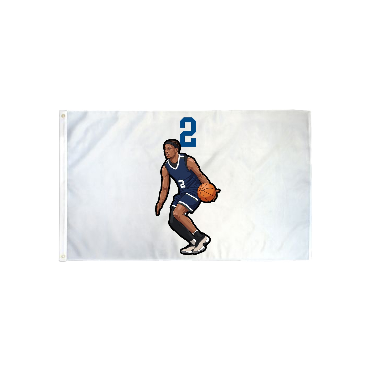 3x5 Flag — Number Top in Classic