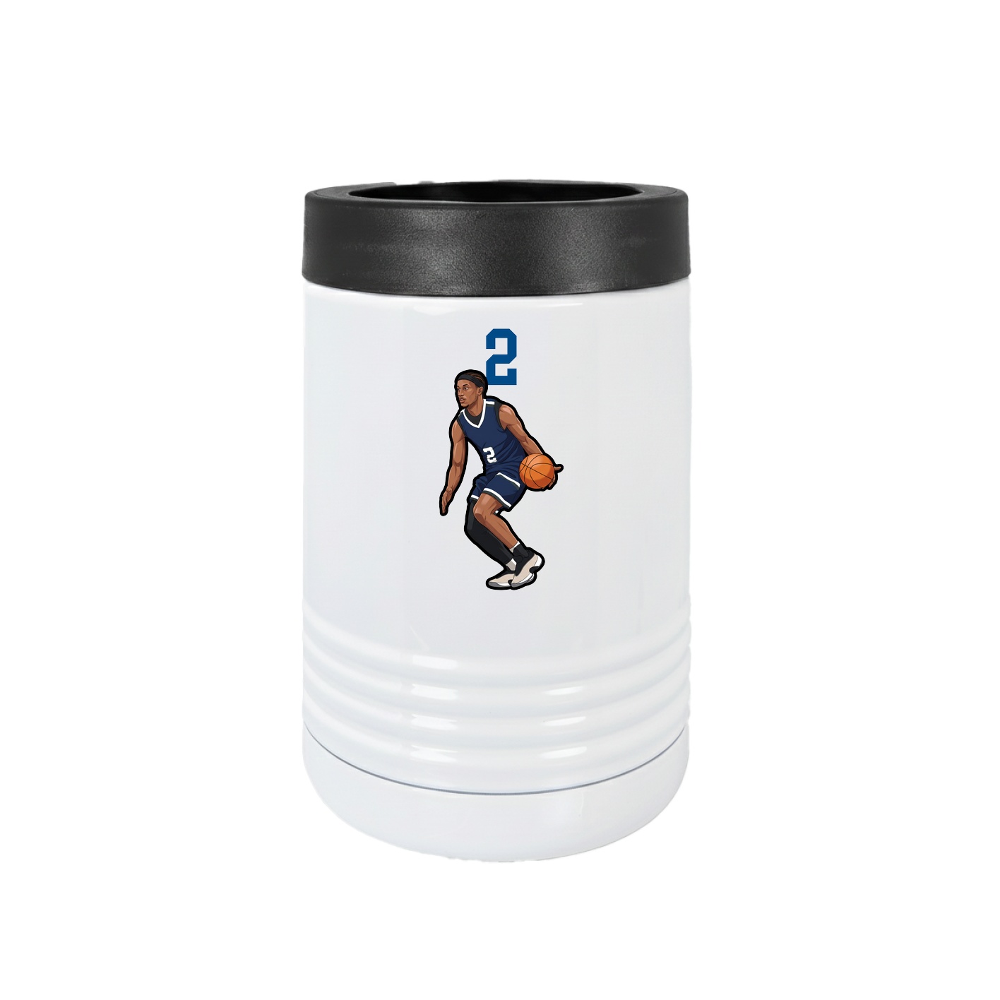 Beverage Holder — Number Top in White