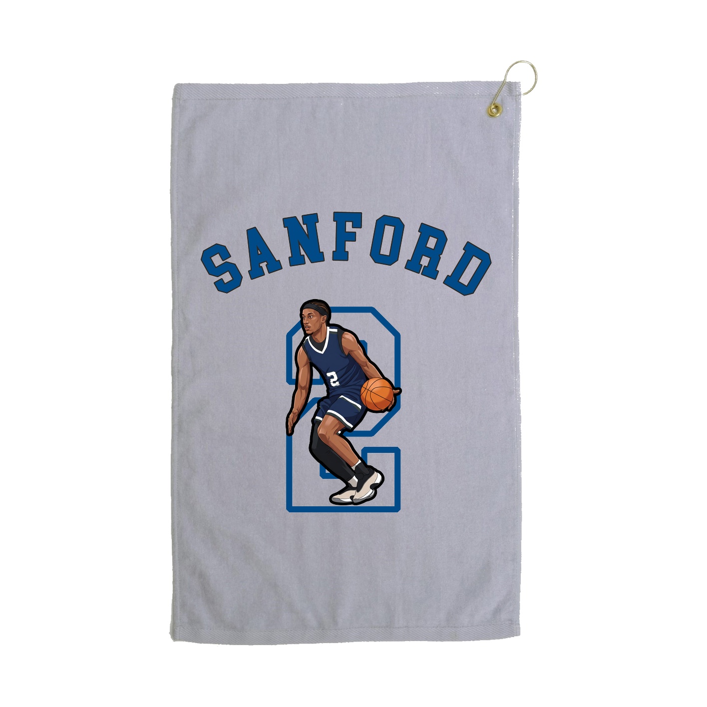 Golf Towel — Shirsey Arch in Grey