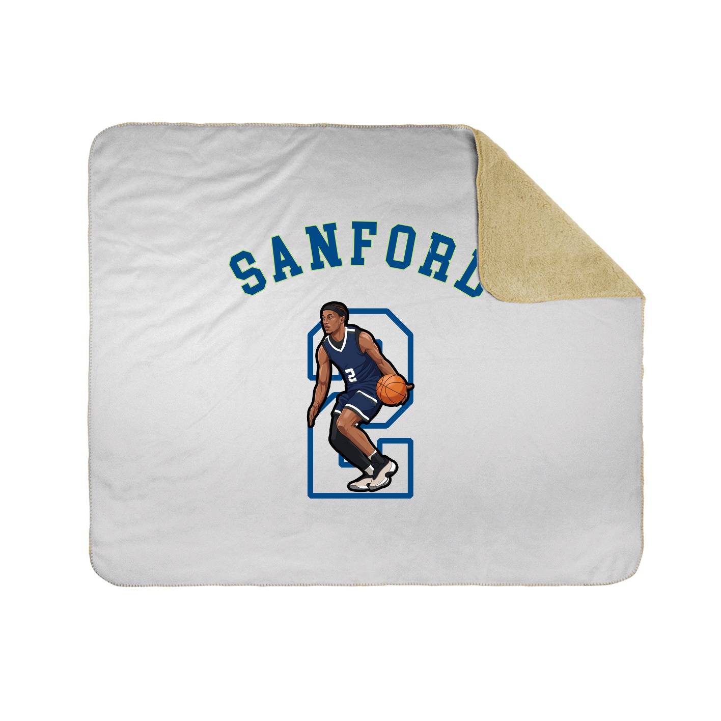 Throw Blanket — Shirsey Arch in White