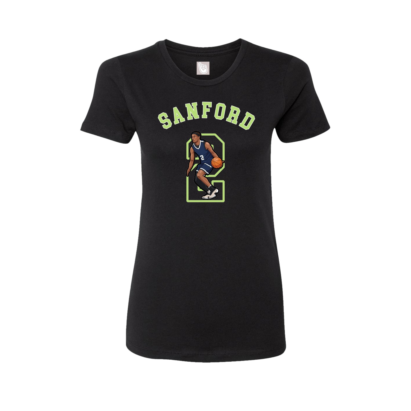 Womens Tee — Shirsey Arch in Black