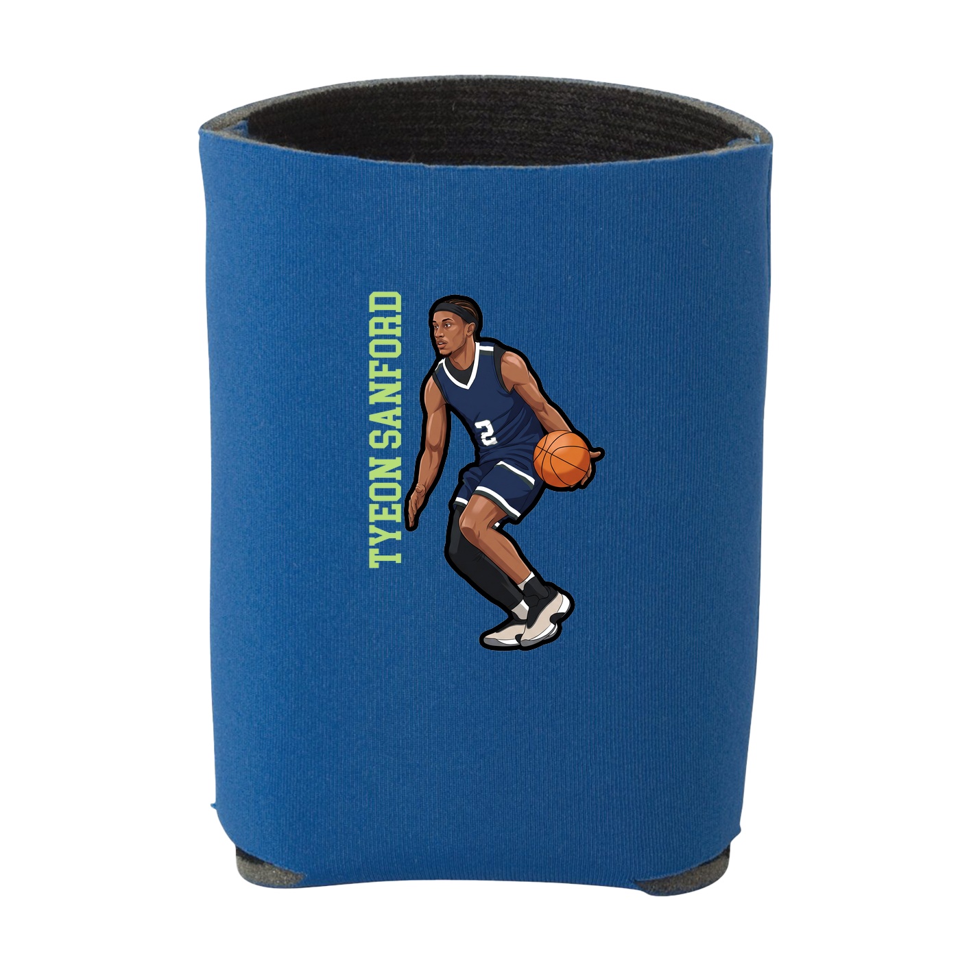 Can Holder — Name Vertical in Royal