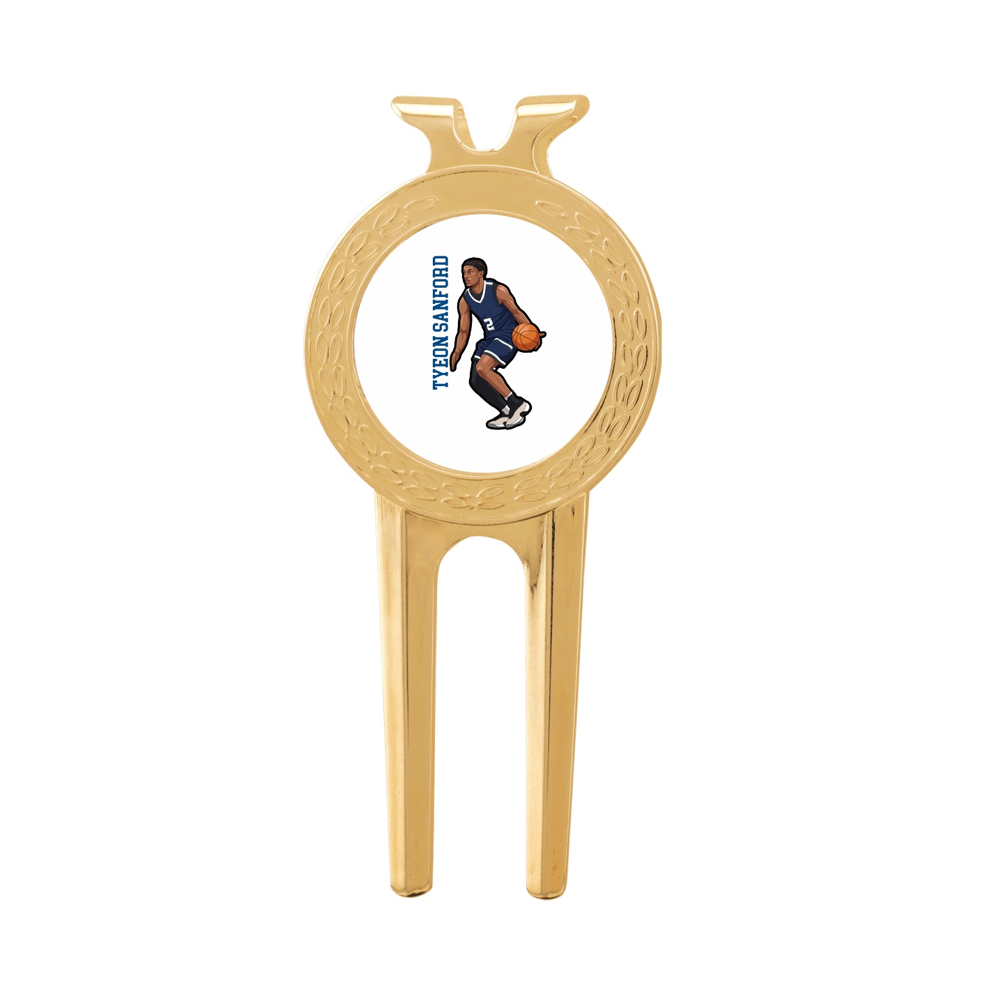 Divot Tool with Ball Marker — Name Vertical in Classic