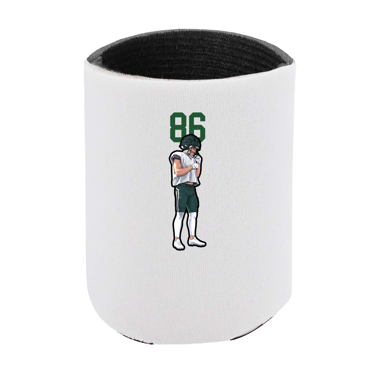 Can Holder — Number Top in White