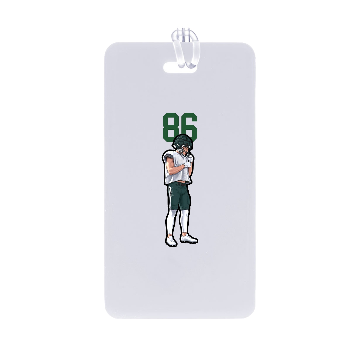 Bag Tag — Number Top in Classic