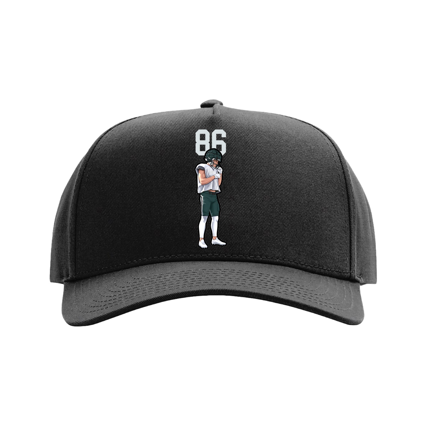 Full Fabric Five-Panel Champ Cap