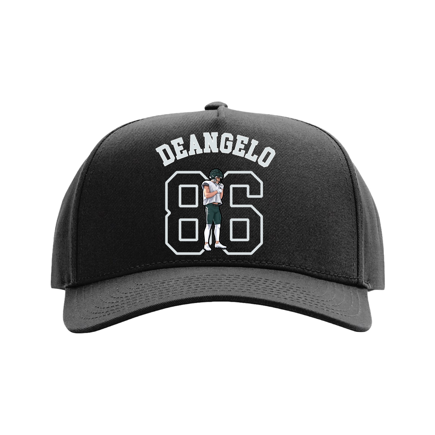 Full Fabric Five-Panel Champ Cap