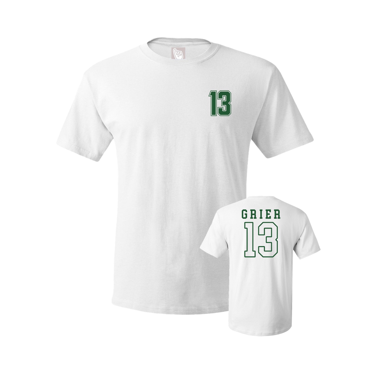 Tee — Chest Back in White