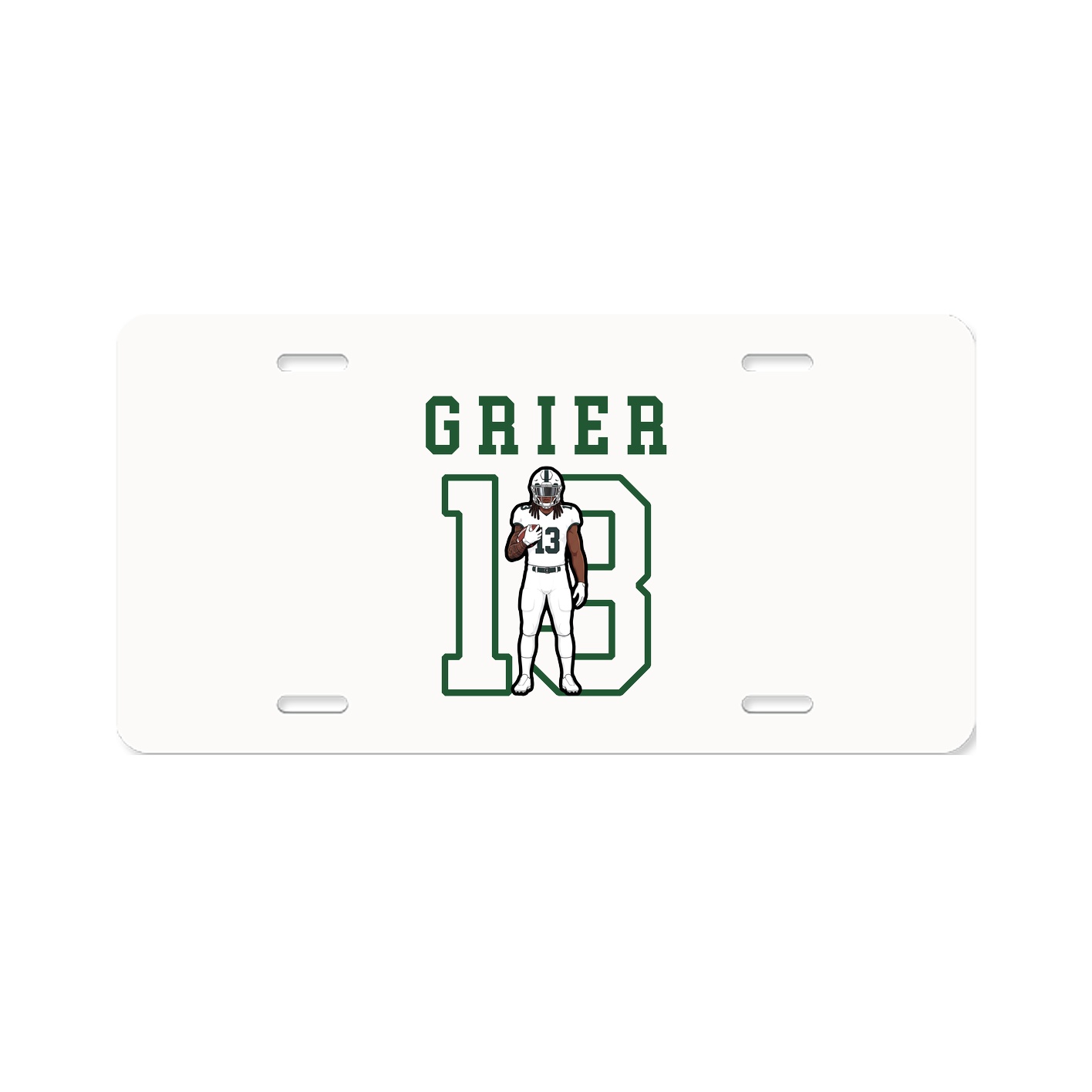 License Plate — Shirsey in Classic