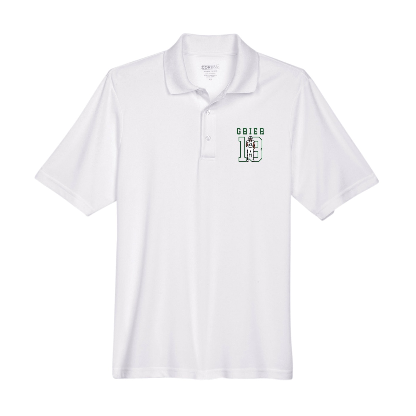 Performance Polo — Shirsey in White