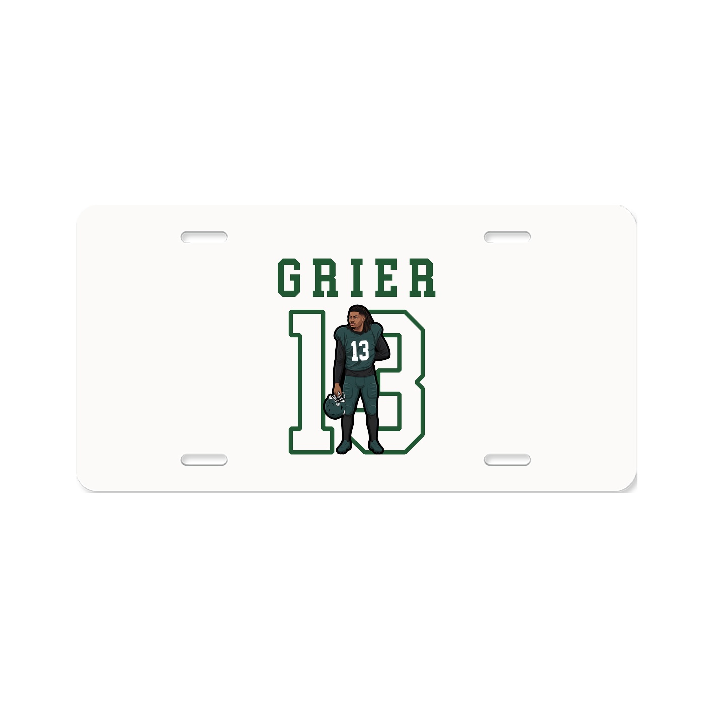 License Plate — Shirsey in Classic