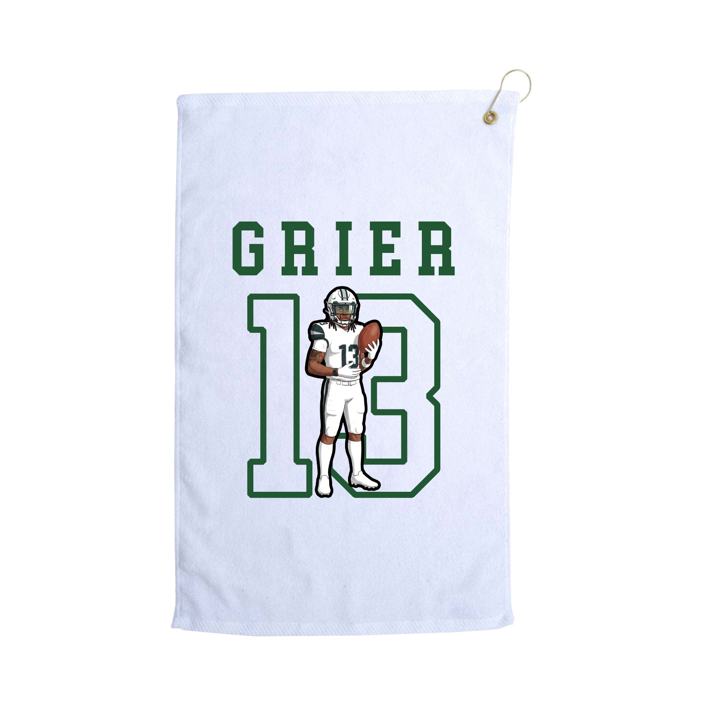Golf Towel — Shirsey in White