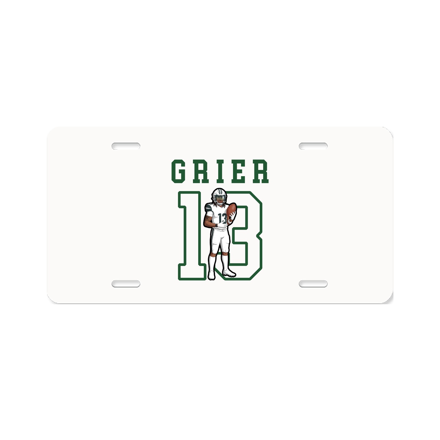 License Plate — Shirsey in Classic