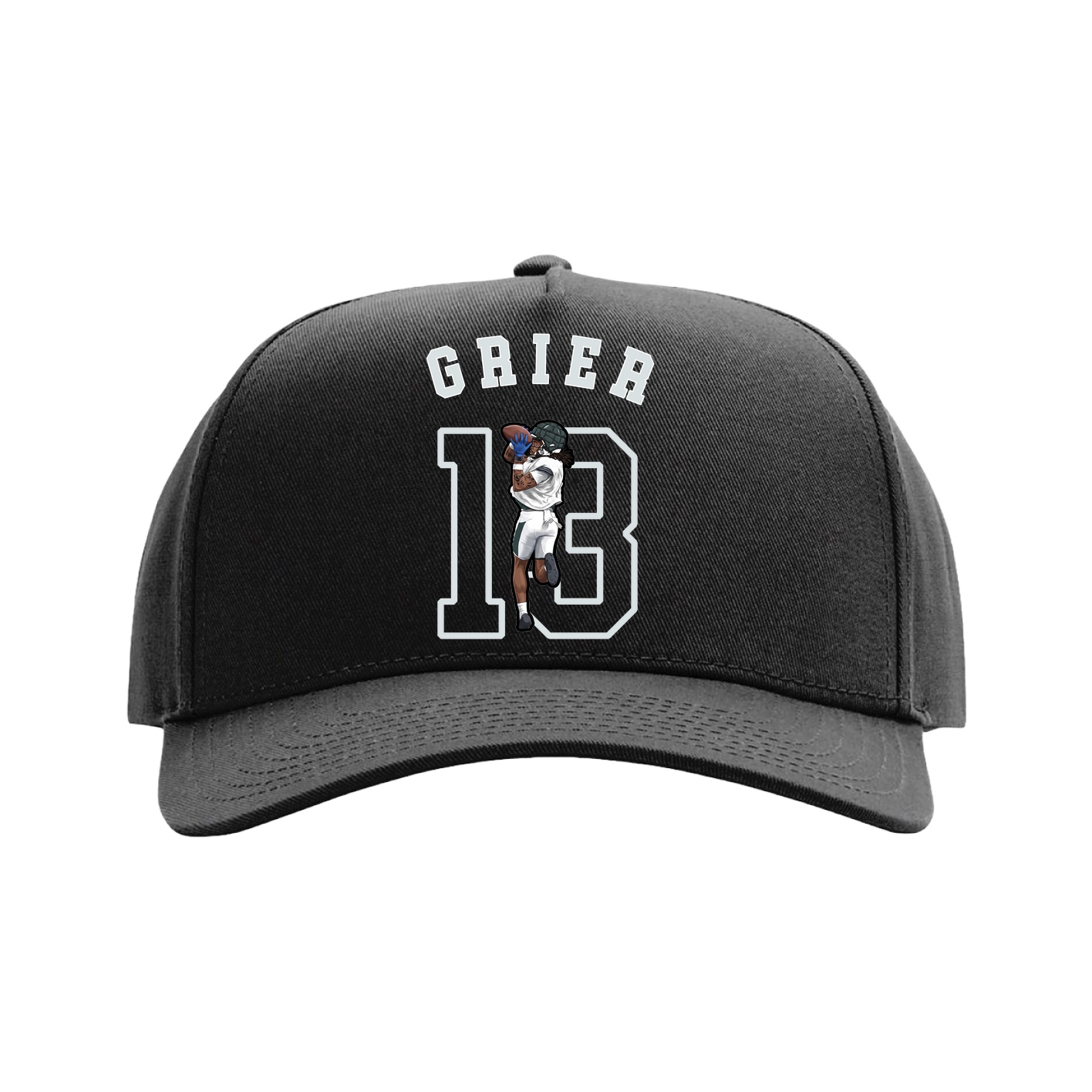 Full Fabric Five-Panel Champ Cap