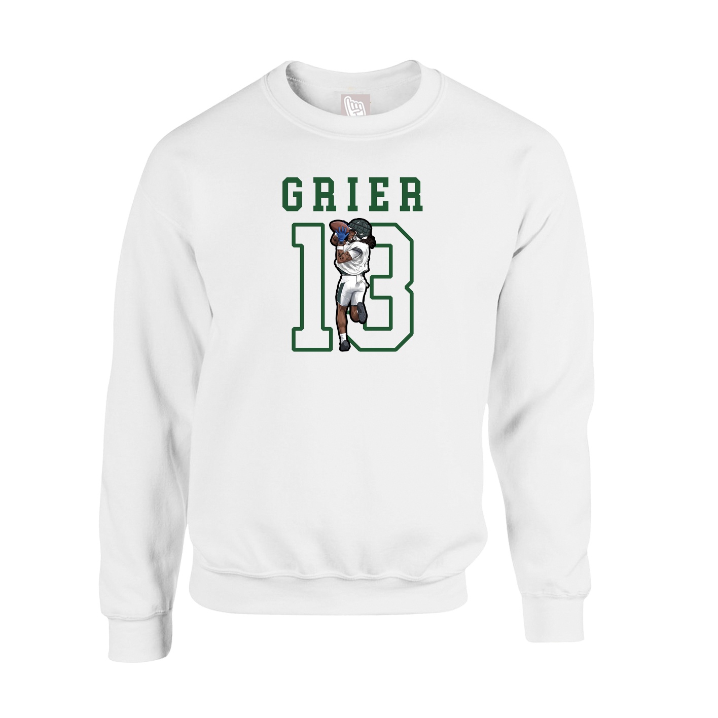 Fleece Crew — Shirsey in White