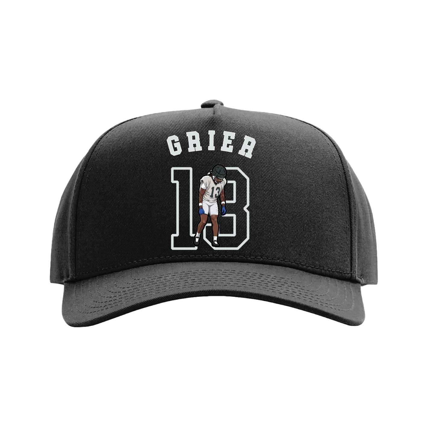 Full Fabric Five-Panel Champ Cap