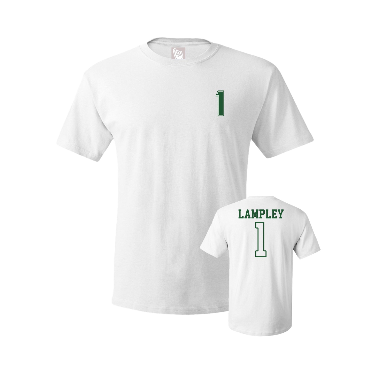 Tee — Chest Back in White