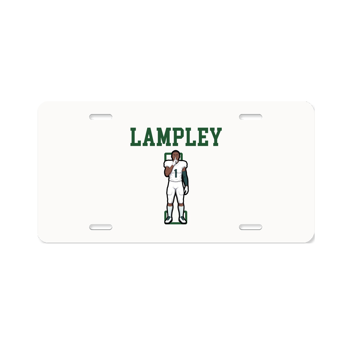 License Plate — Shirsey in Classic