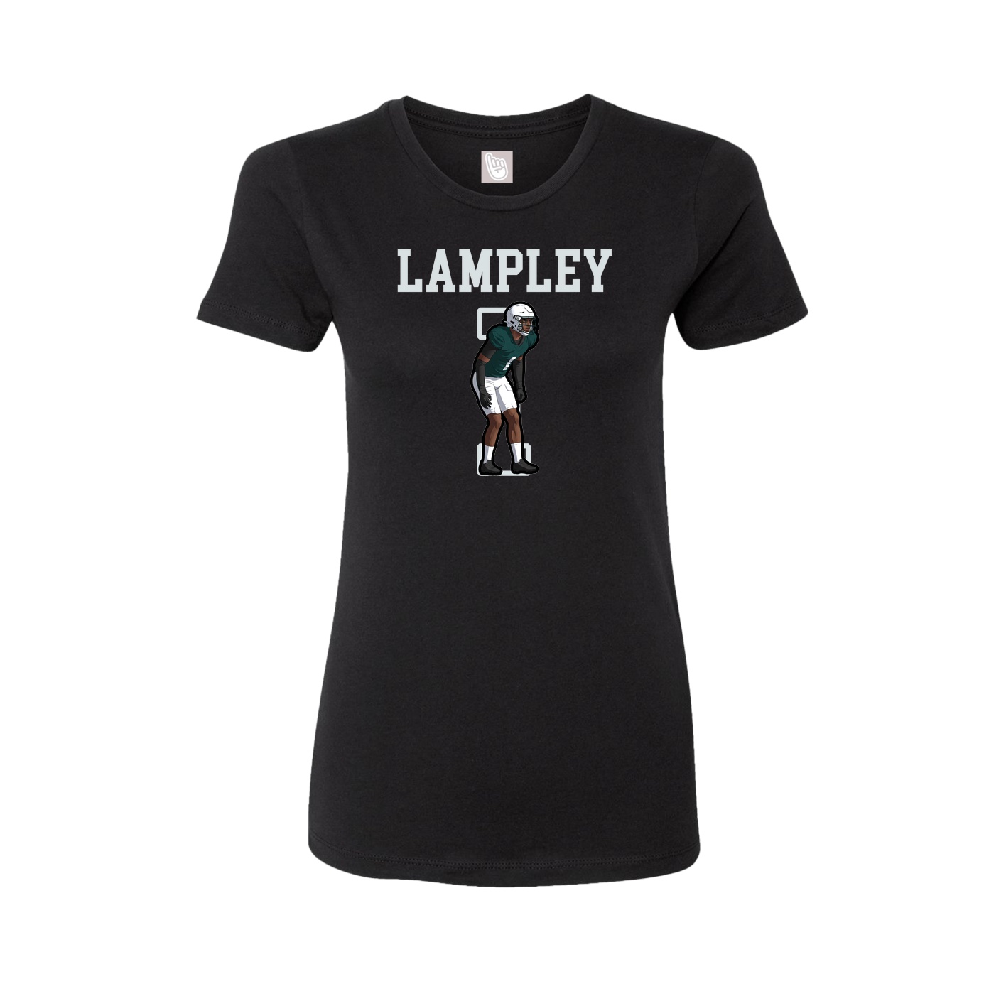 Fitted Women's Tee — Shirsey in Black