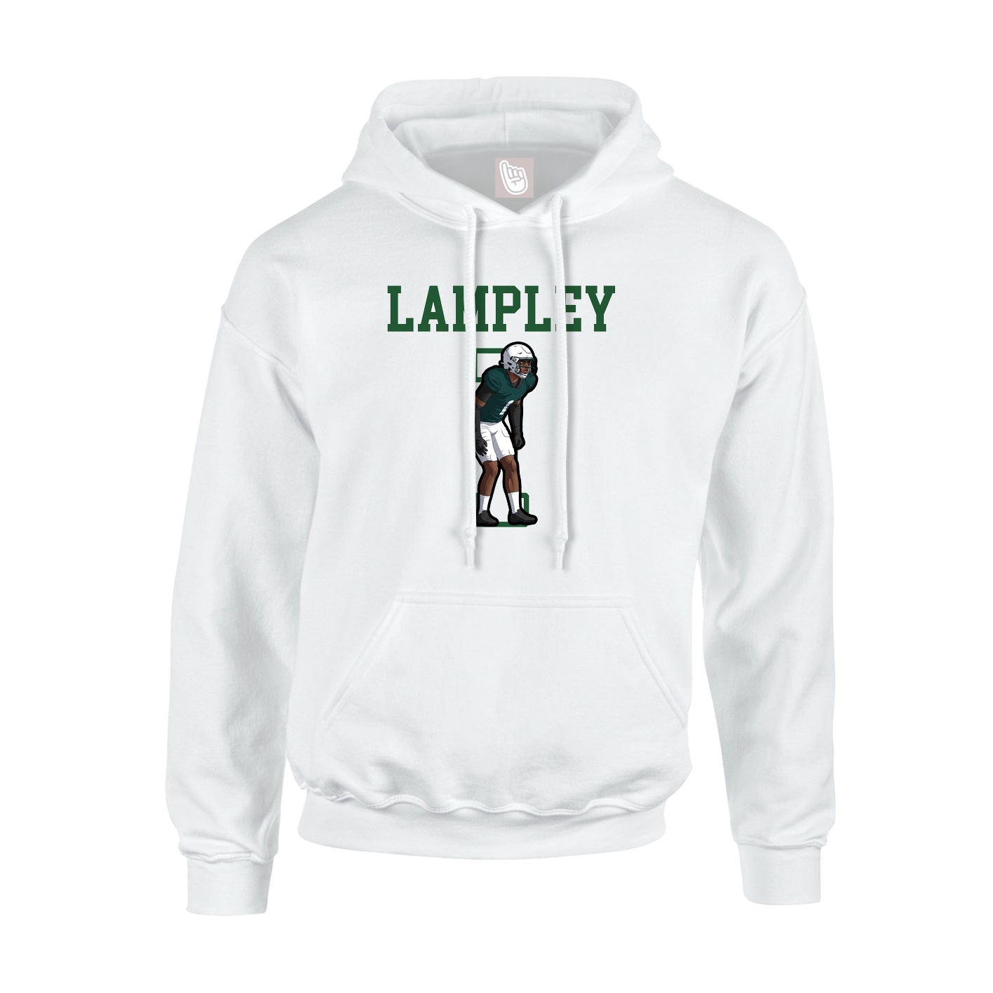 Youth Hoodie — Shirsey in White