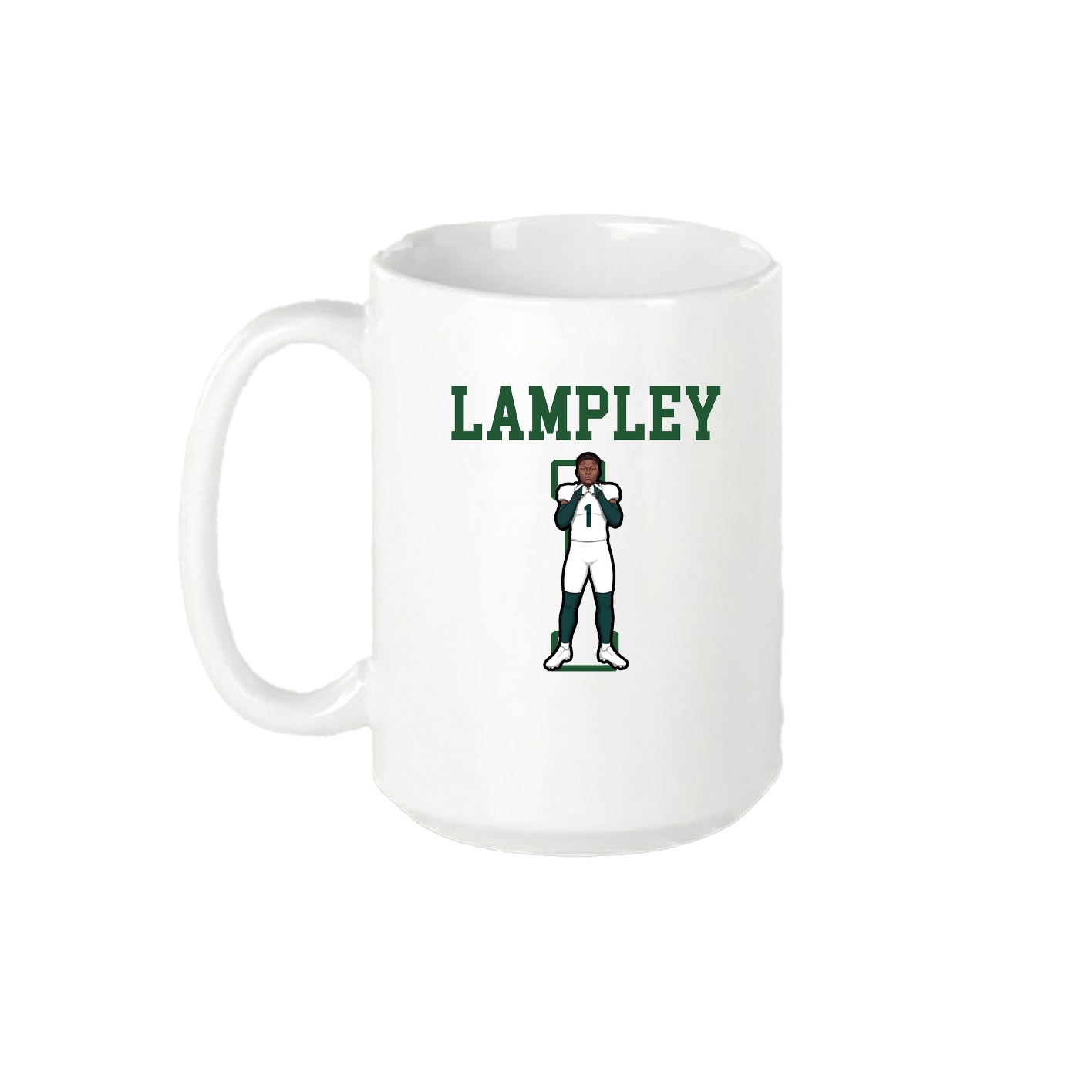 15oz Coffee Mug — Shirsey in White
