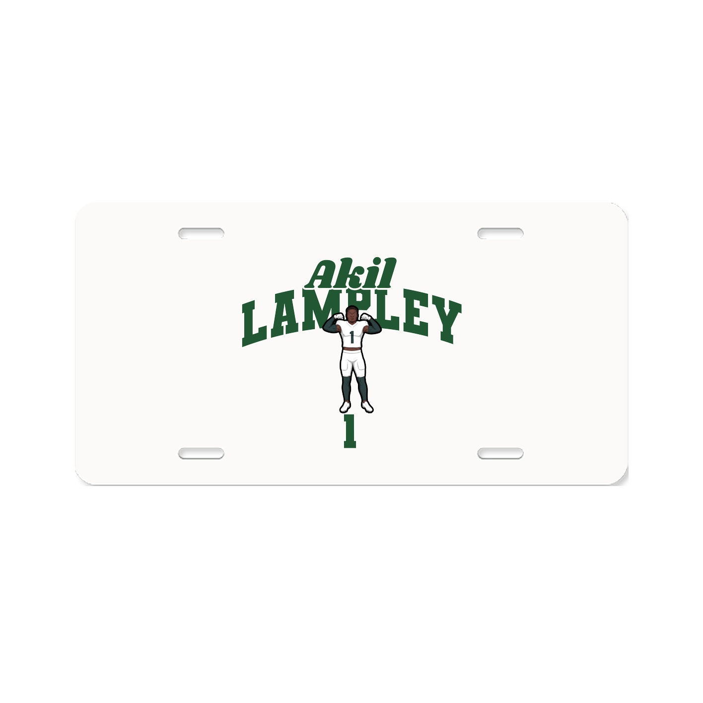 License Plate — Signature Arch in Classic