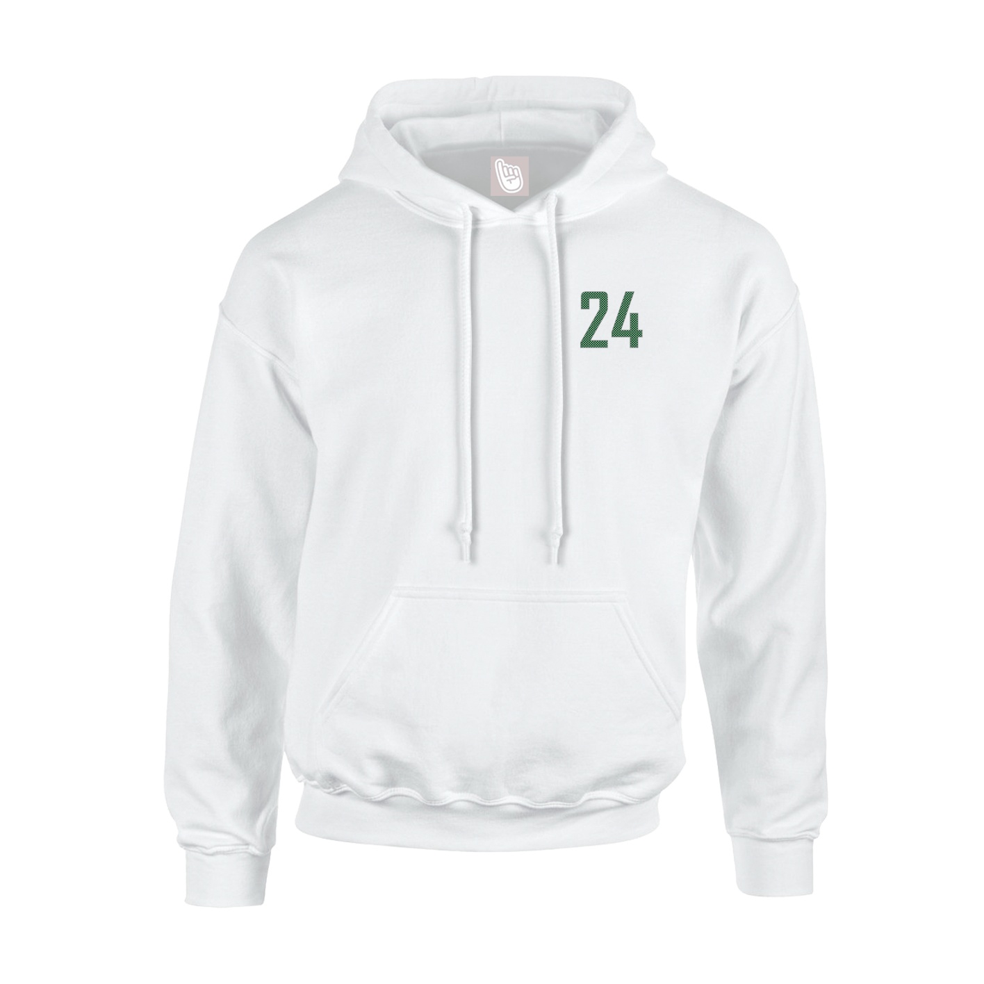 Youth Hoodie — Front Shirsy in White