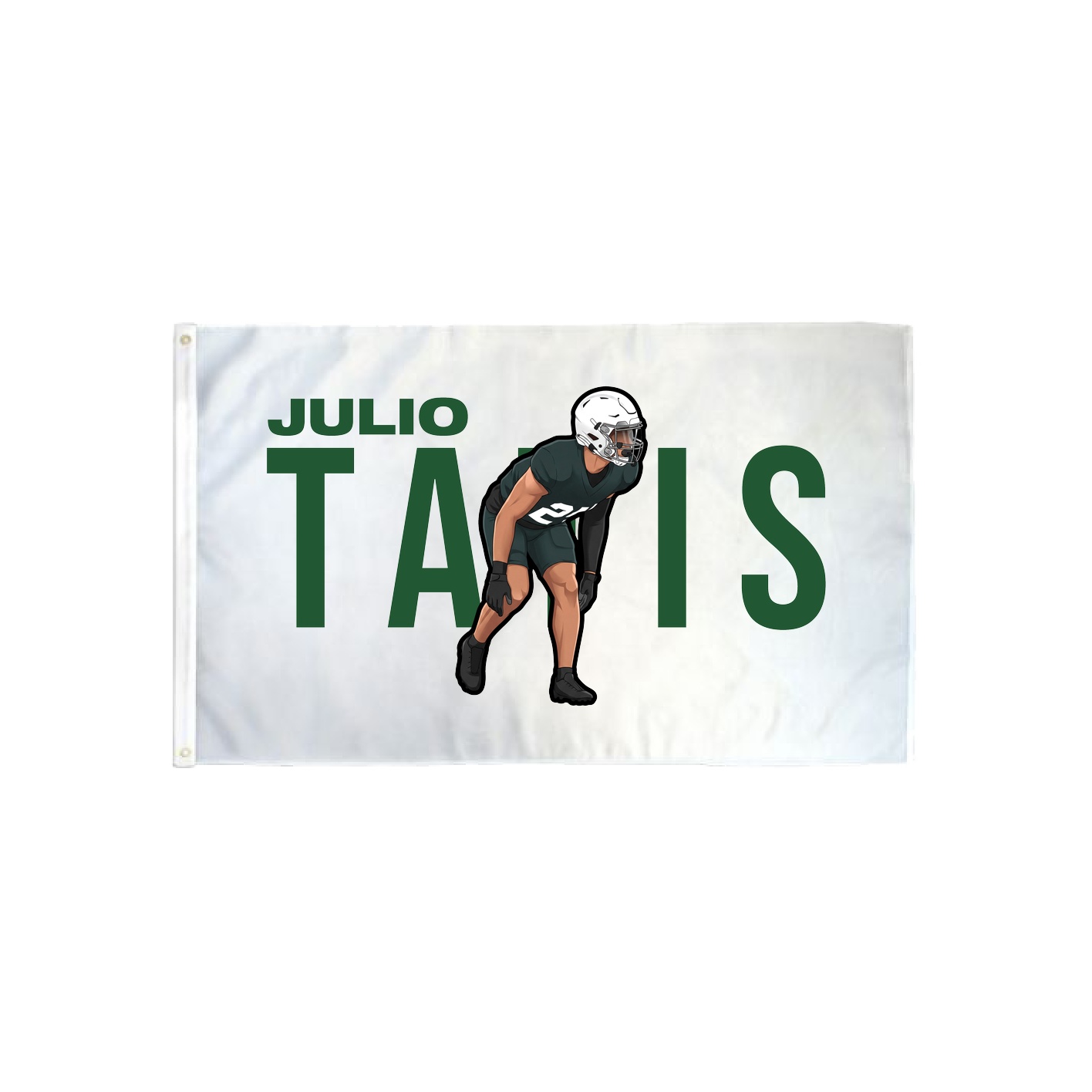 3x5 Flag — Player Name in Classic