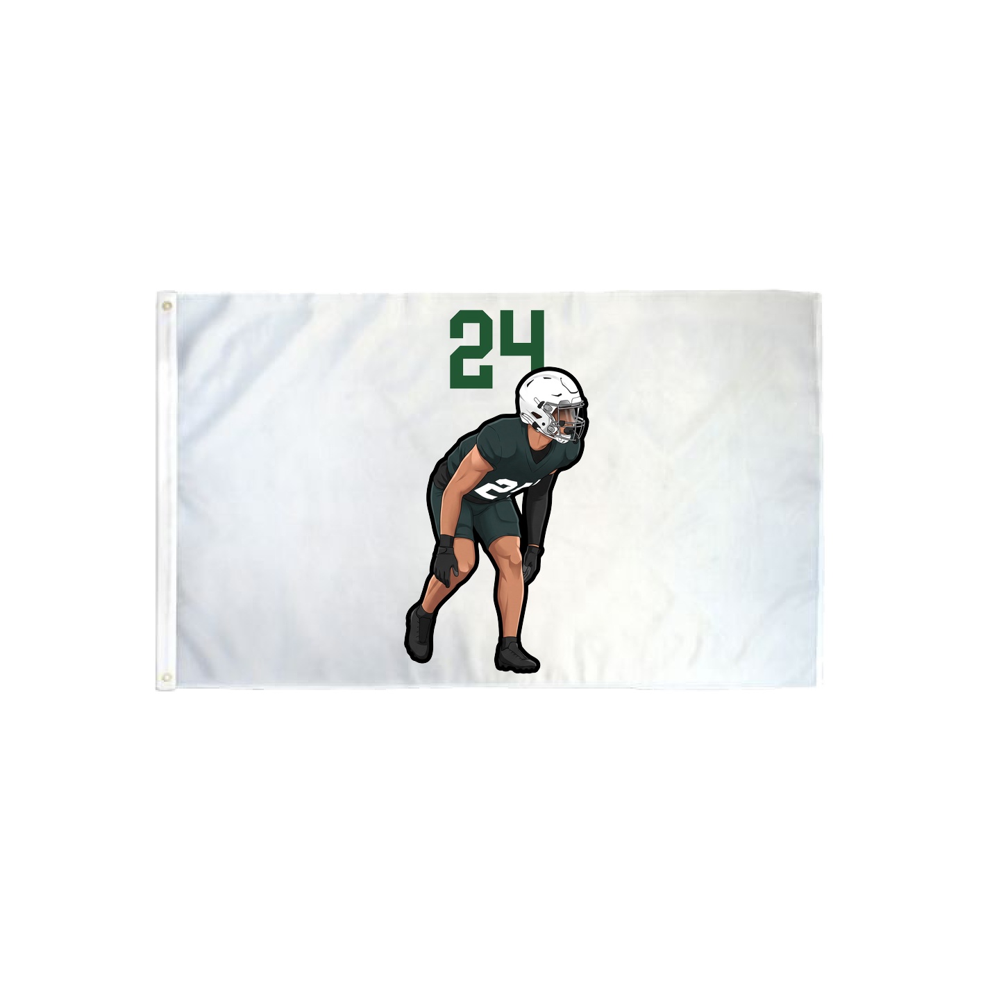 3x5 Flag — Number Top in Classic