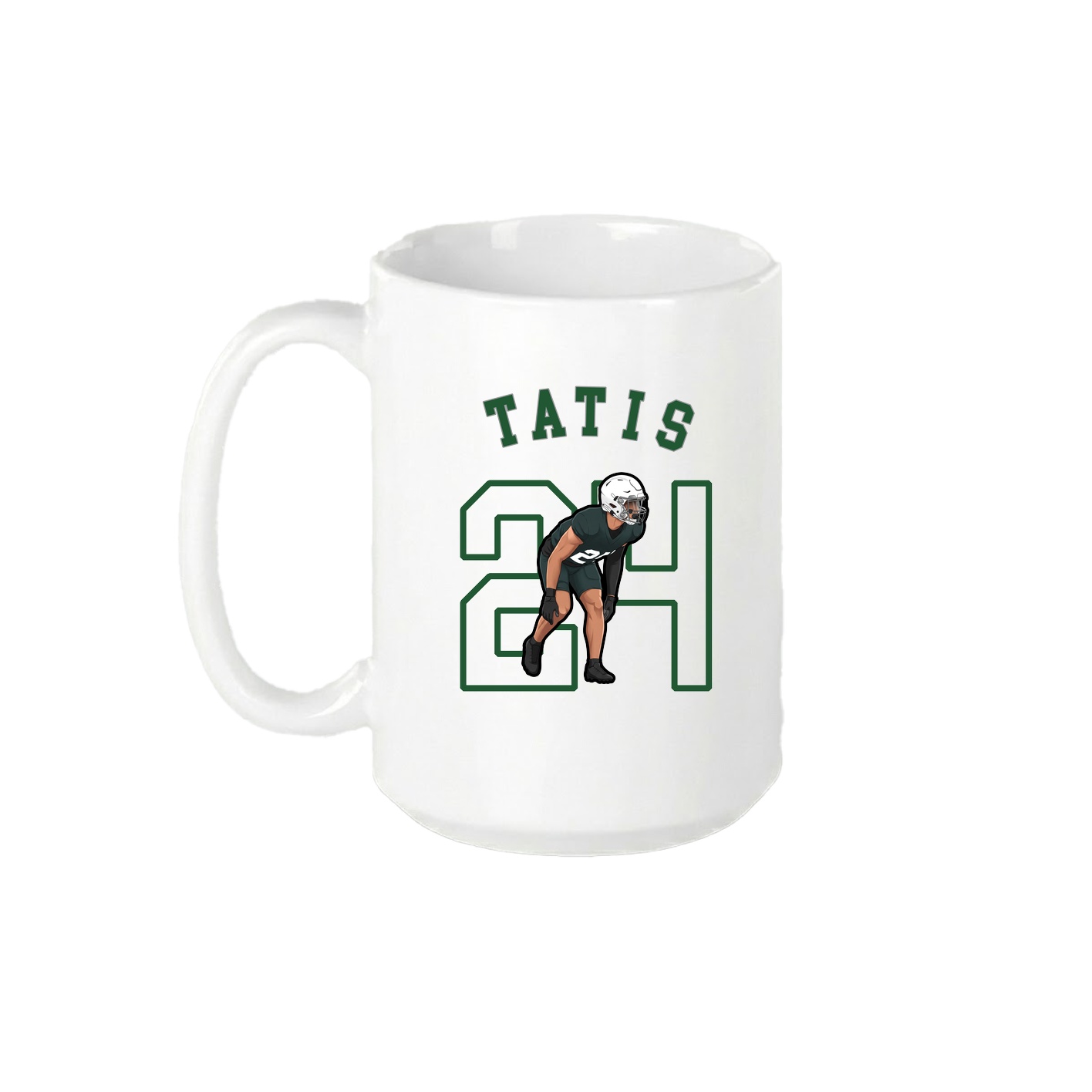 15oz Coffee Mug — Shirsey Arch in White