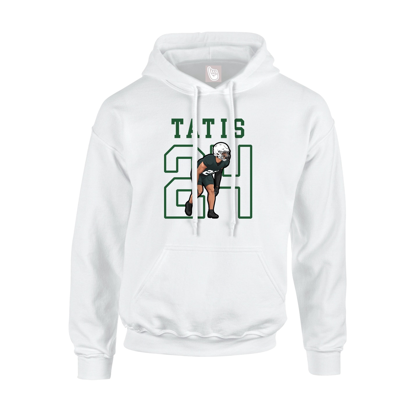 Youth Hoodie — Shirsey in White