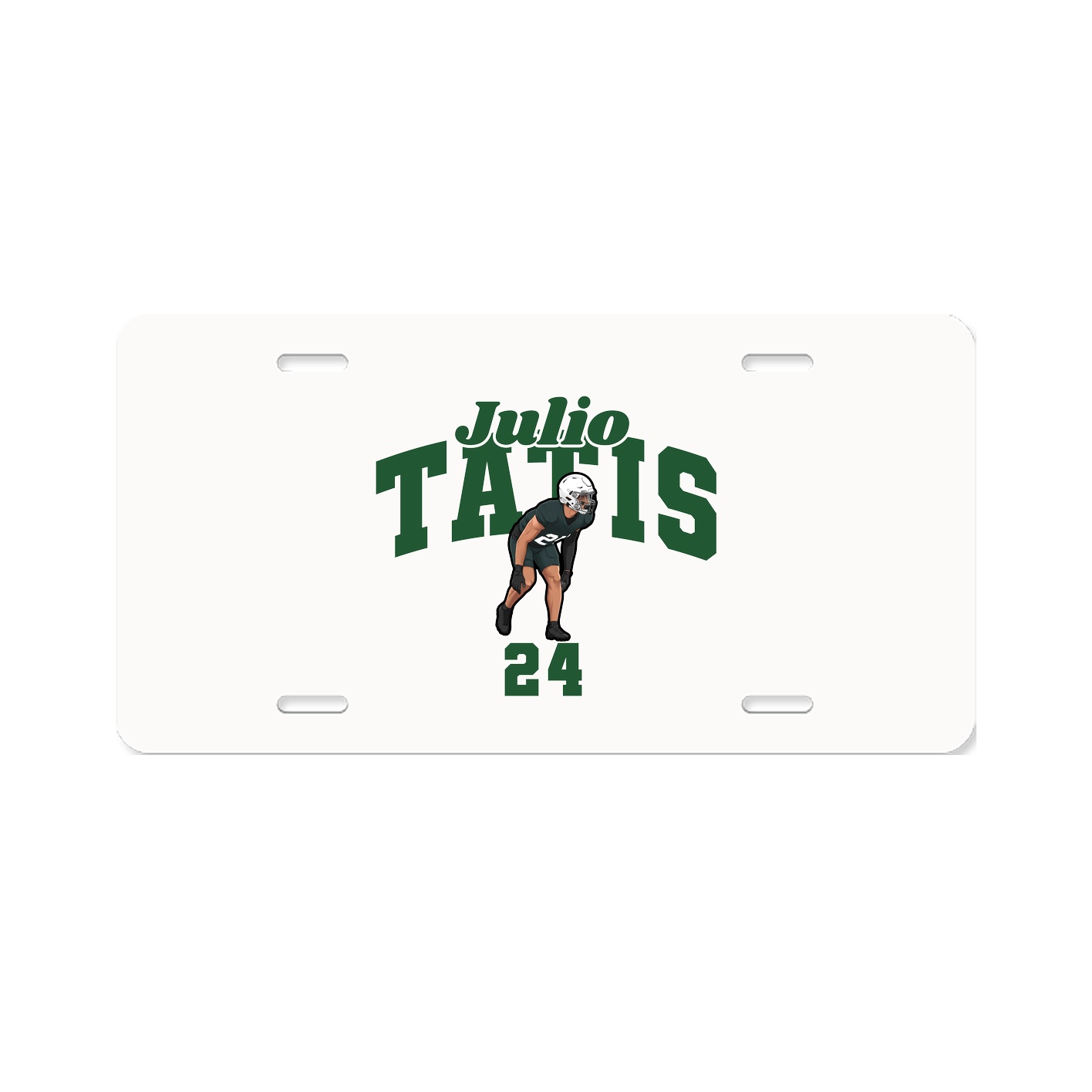 License Plate — Signature Arch in Classic
