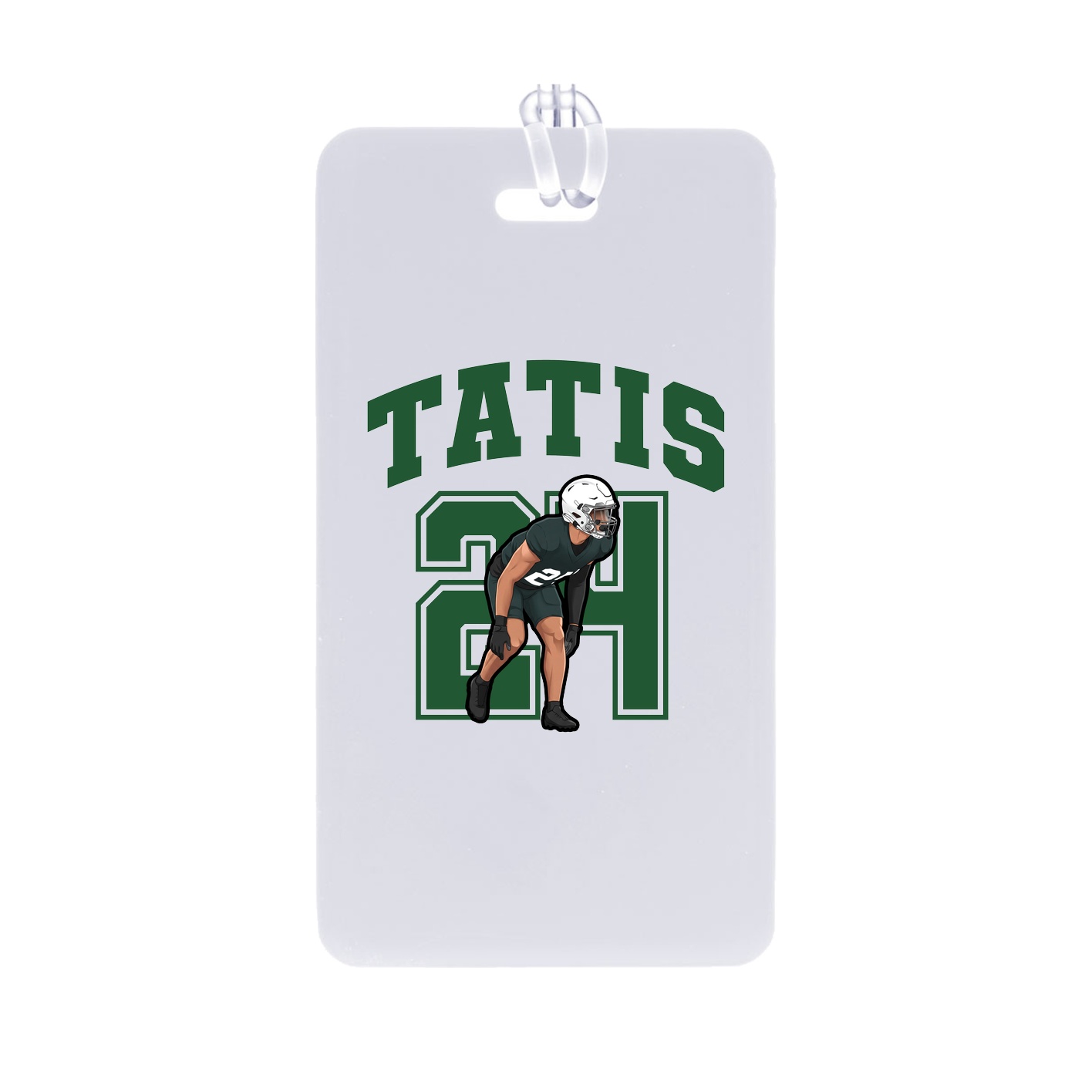 Bag Tag — Number in Classic