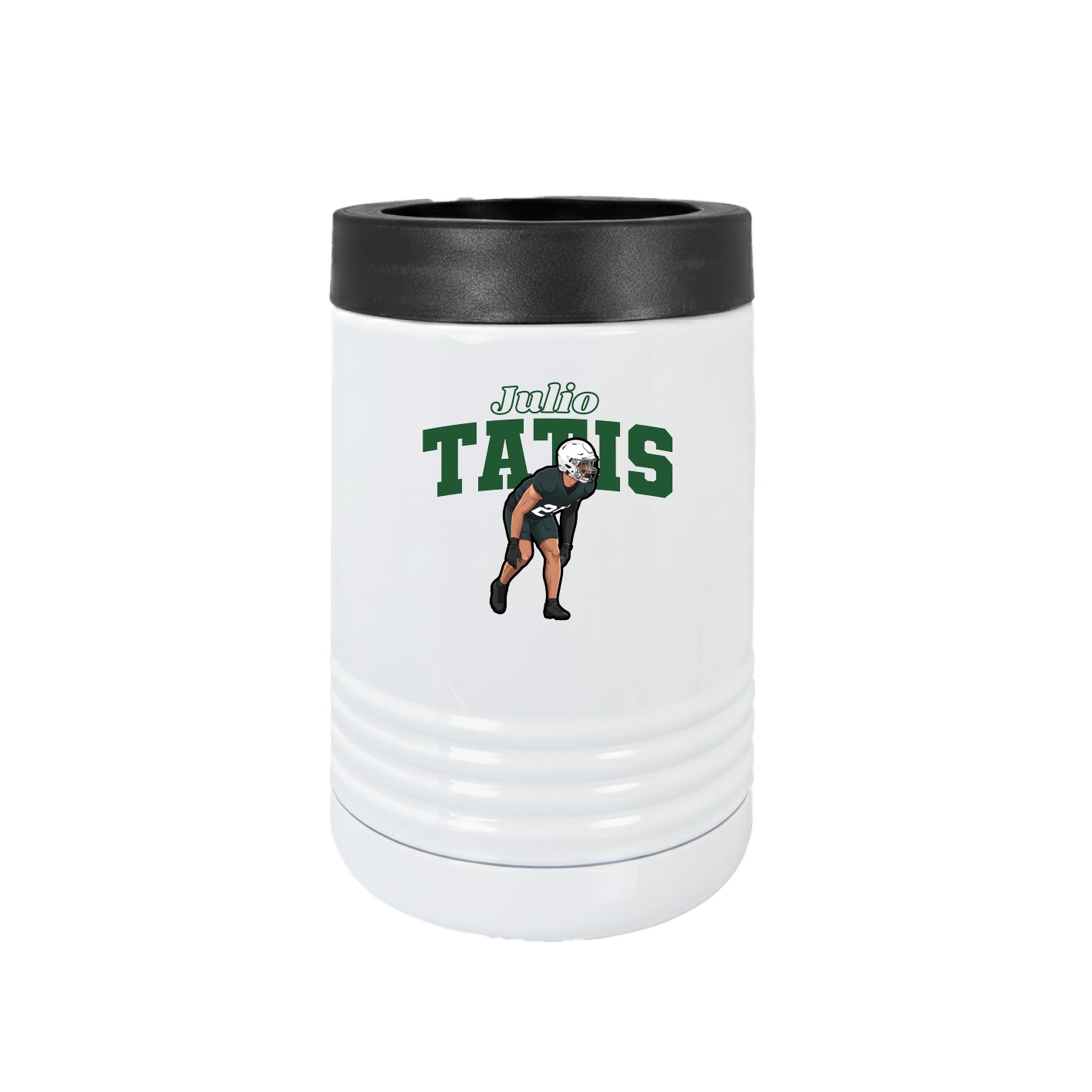 Beverage Holder — Name Arch in White