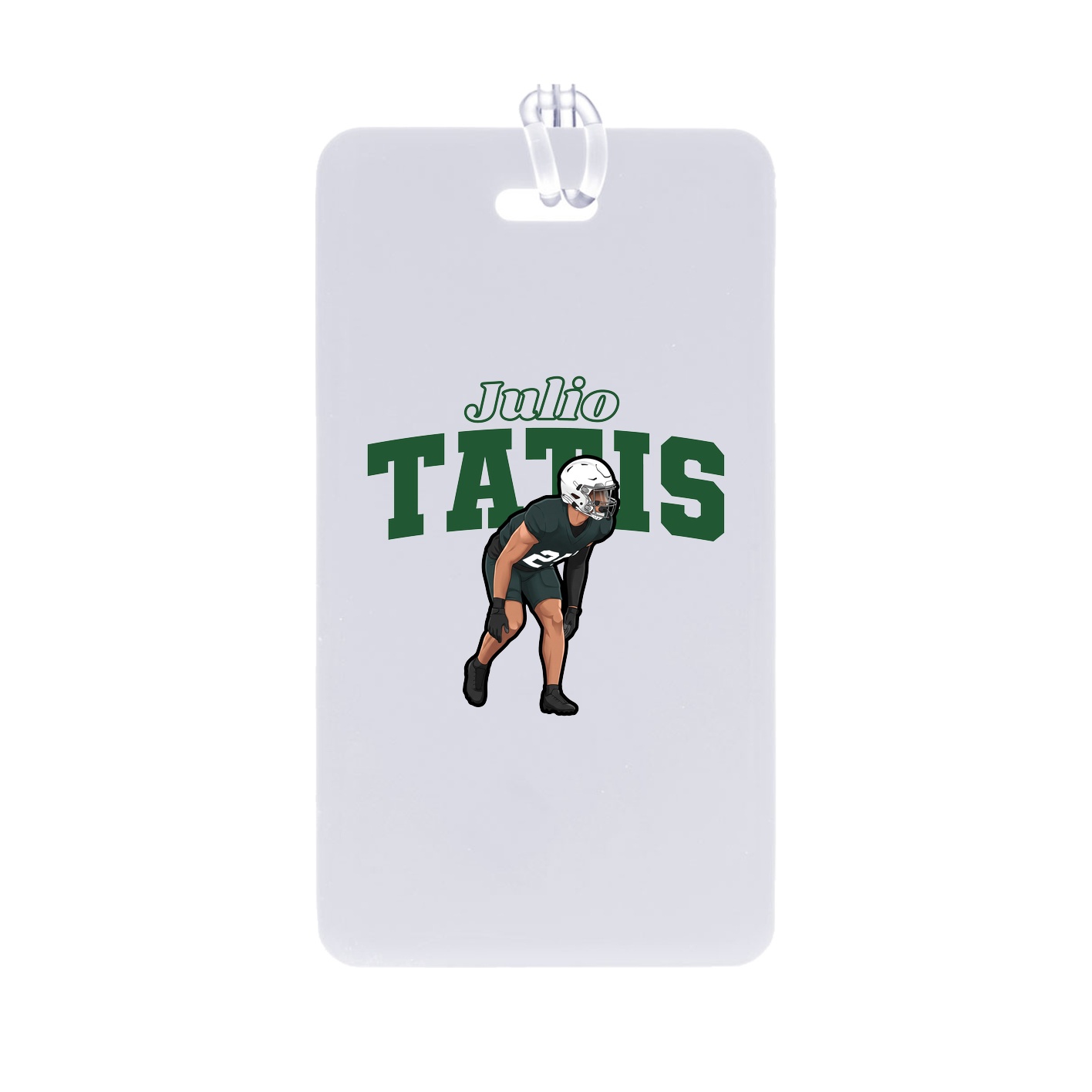 Bag Tag — Name Arch in Classic